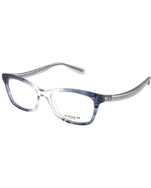 COACH Hc6181 52Mm Optical Frames - Blue