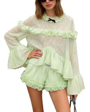Adele Berto Blouse - Green
