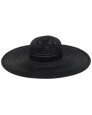 San Diego Hat Ribbon Dress Hat - Black