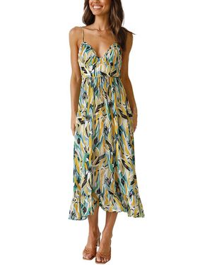 Vincent Midi Dress - Green