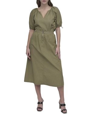DKNY Woven Skirt - Green