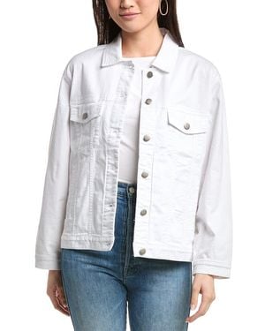 Eileen Fisher Jean Jacket - White