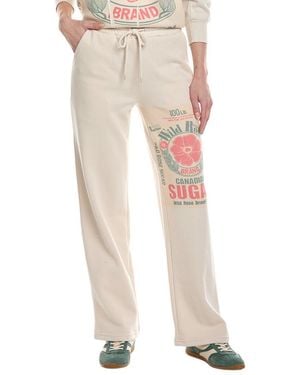 The Nu Vintage Wild Rose Canada Sugar Sweatpant - Natural