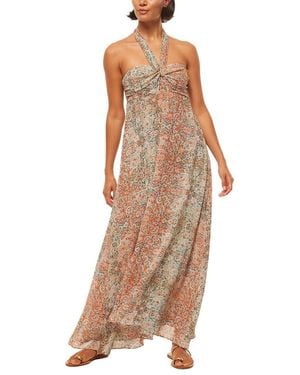 MISA Los Angles Emine Dress - Brown