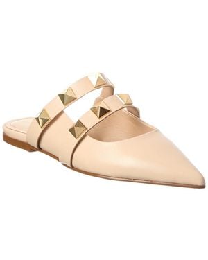 Tiffany & Fred Paris Leather Flat - Natural