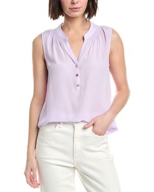 Lilly Pulitzer Elsa Silk Top - Purple