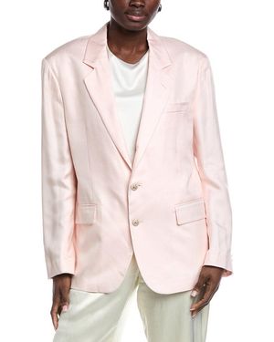 Etro Giacca Sweet Silk Blazer - Pink