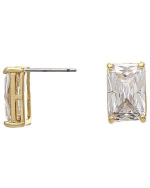 Rivka Friedman Cz 18K Plated Earrings - White