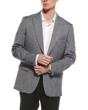 Scotch & Soda Herringbone Sportscoat - Grey