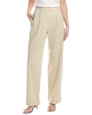 Rag & Bone Portia Linen-Blend Pant - Natural
