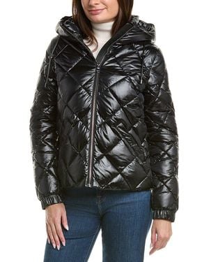 Pajar Diamond Quilted Boxy Puffer Jacket - Black