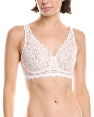 Hanro Luxury Moments Lace Soft Cup Bra - White
