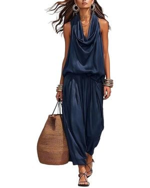 Olivia Taylor Top & Pant Set - Blue