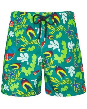 Vilebrequin Fish Classic Short - Green