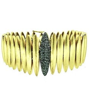 Arthur Marder Fine Jewelry 18k Over Silver 0.70 Ct. Tw. Diamond Bracelet - Yellow
