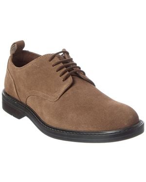 Clarks Aldwin Lace Suede Oxford - Brown