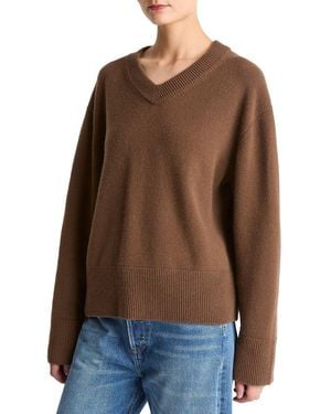Vince Wool & Cashmere-Blend Jumper - Brown
