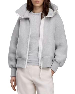 Canada Goose Chiliwack Wool-Blend Bomber Jacket - Gray