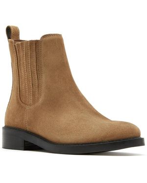 La Canadienne Academia City Dry Waterproof Suede Bootie - Brown