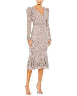 Mac Duggal Sheath Dress - Natural
