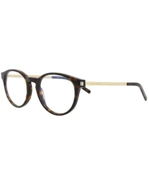 Saint Laurent Sl25 49Mm Optical Frames - Metallic