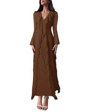 XIRELLI Maxi Dress - Brown