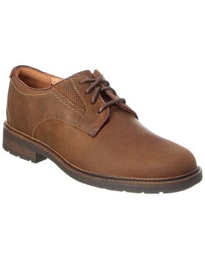 Scarpe Oxford Clarks Lite Cap Uomo - Pelle, Comode E Leggere Per Tutti I Giorni - Foto 9