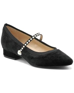 Adrienne Vittadini Piso Velvet Pump - Black