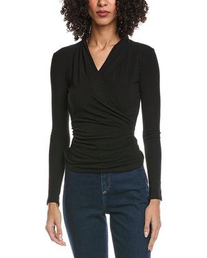 Madison Miles Knit Top - Black
