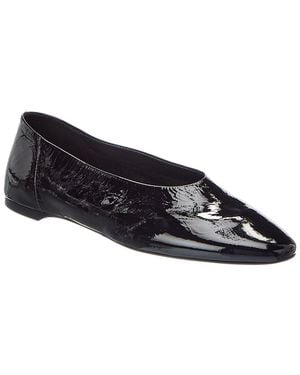TOTEME Slip Patent Ballerina Flat - Blue