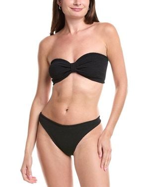 Hunza G Hunza G Tina 2Pc Bikini Set - Black