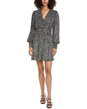 The Kooples Sequins Mini Dress - Gray