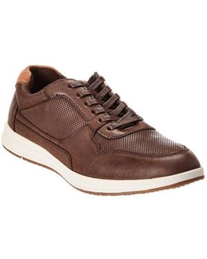 English Laundry Sonny Leather Trainer - Brown