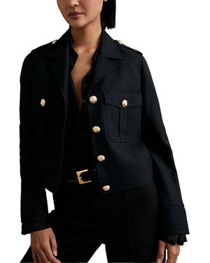 Reiss Jaque Casual Jacket - Black