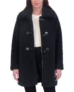 Laundry by Shelli Segal Toggle Coat - Black