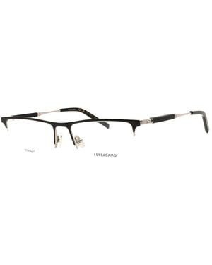 Ferragamo 55Mm Optical Frames - White