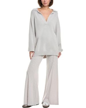 Free People 2Pc Drea Sweater Set - Gray