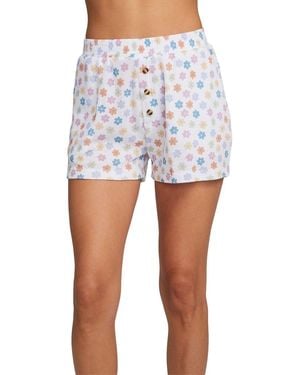 Chaser Brand Heritage Waffle Boxer Short - White