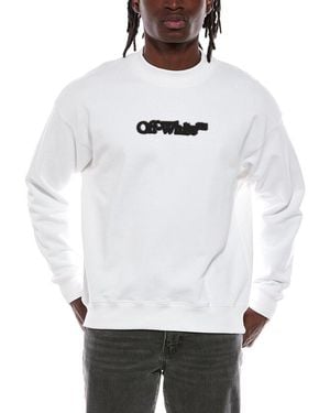 Off-White c/o Virgil Abloh Off- Crewneck Sweatshirt - Grey