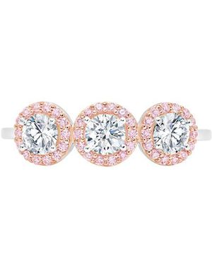 Crislu 18K & Cz Ring - White