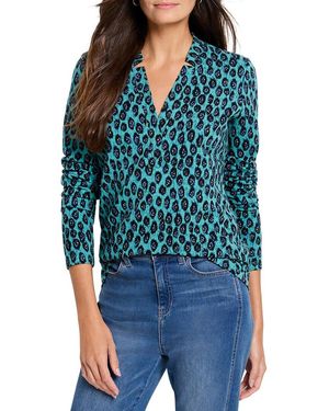 NIC+ZOE Pebble Blues Top