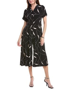 Joseph Ribkoff Pleated Jumpsuit - Black