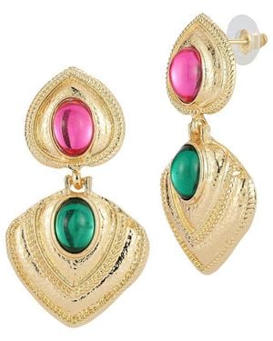 Sphera Milano Plated Earrings - Pink