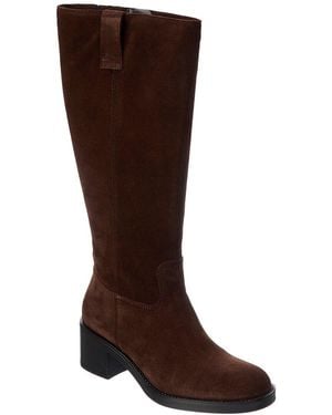 La Canadienne Wallstreet Suede Knee-High Boot - Brown