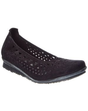 Arche Baraya Leather Flat - Blue