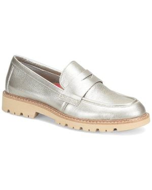 Comfortiva Lakota Leather Flat - White