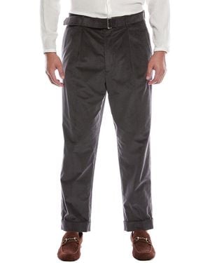 Officine Generale Officine Generale Hugo Garment-Dyed Corduroy Pant - Gray