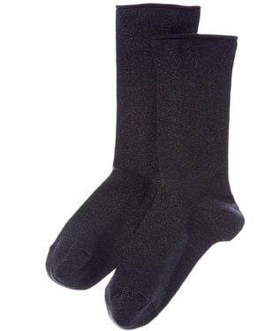 Brunello Cucinelli Cashmere & Silk-Blend Socks - Blue