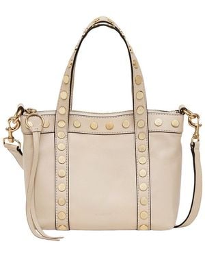 Aimee Kestenberg Jagger Leather Mini Tote - Natural