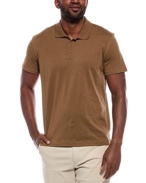 ATM Classic Jersey Polo Shirt - Brown